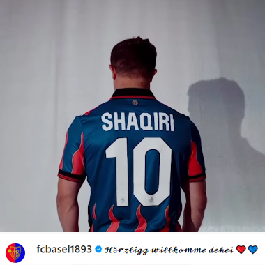 Xherdan Shaqiri rikthehet në Basel pas 12 vitesh